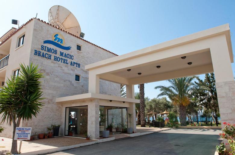 Simos Magic Beach Hotel Apts Ayia Napa Exteriér fotografie